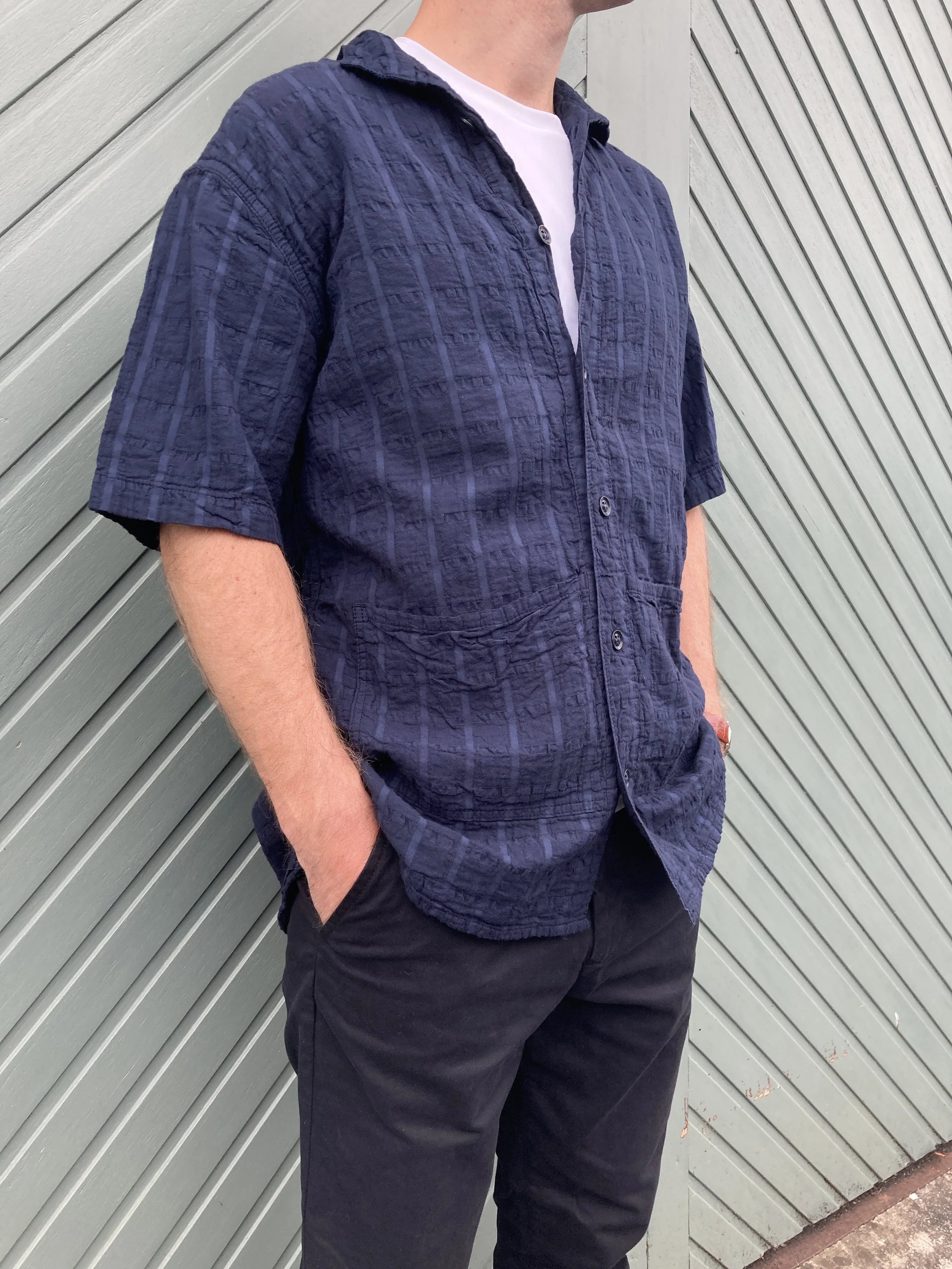 Tender Co 434 Buggy Back Shirt Butcher Stripe — Nubes Shop